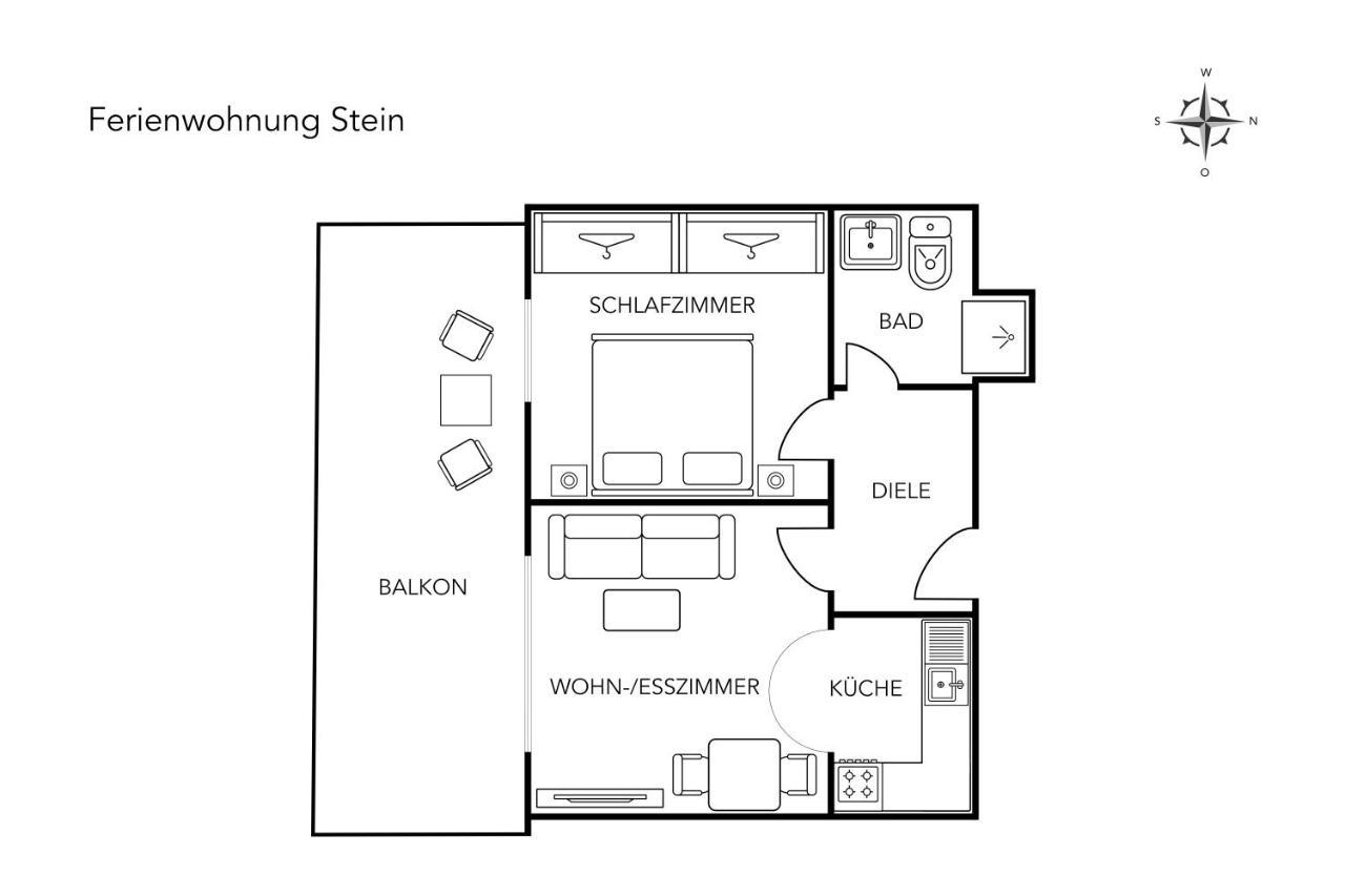 Ferienwohnung Steinmandl Oberstdorf Kültér fotó